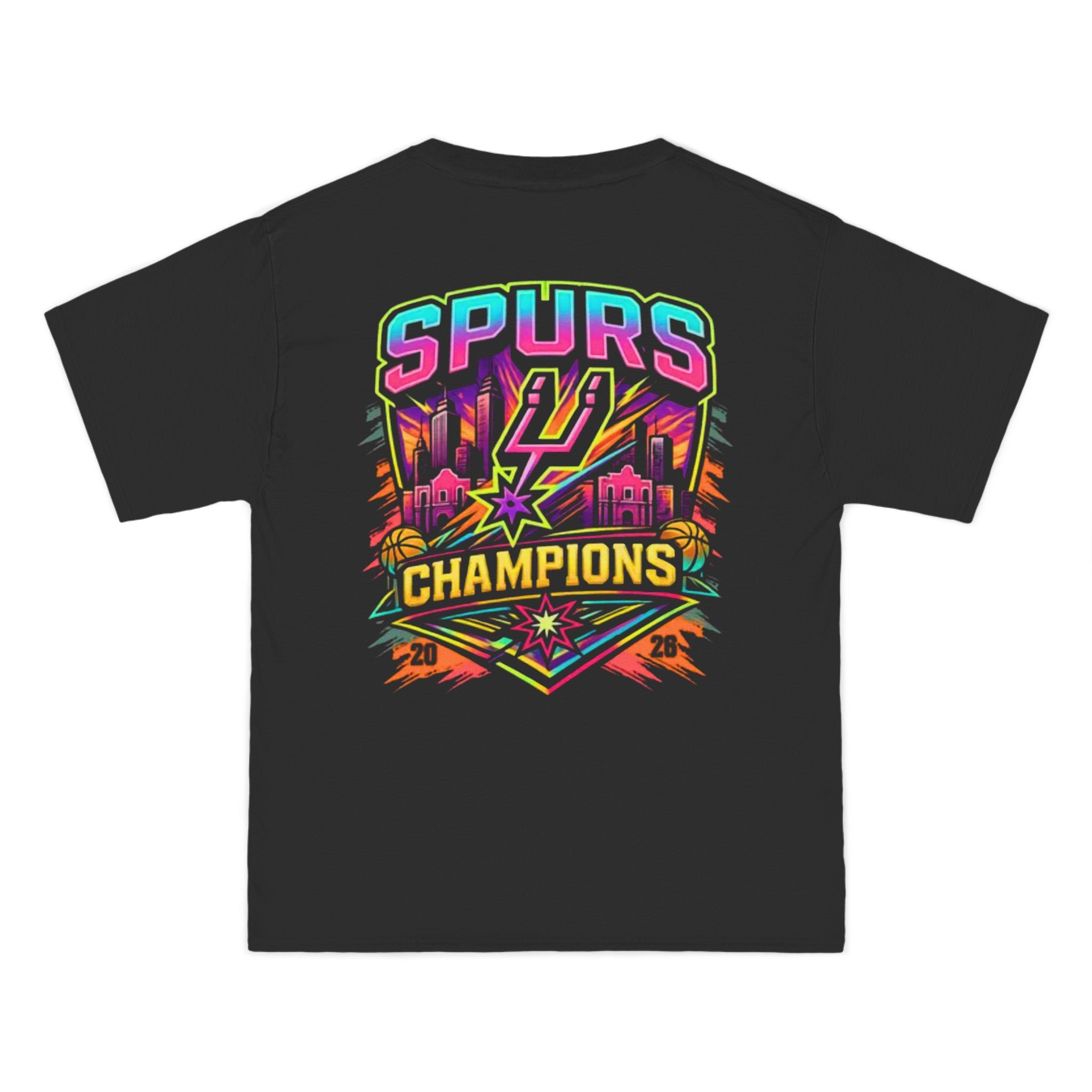 Spurs Champions Neon Graphic T-Shirt