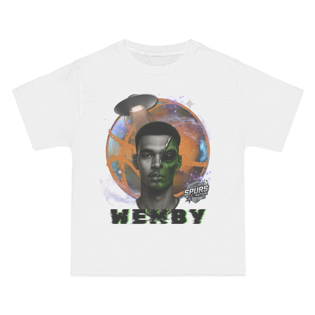 Alien UFO Wemby Spurs T-Shirt